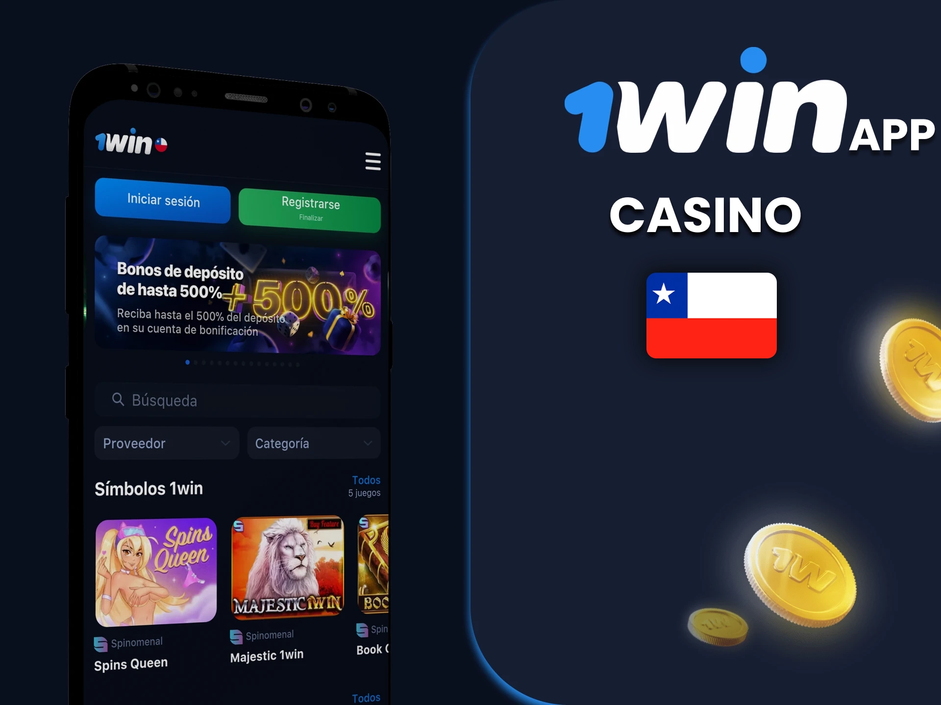 Descargar 1win para obtener acceso a todos los juegos de casino disponibles en la plataforma.