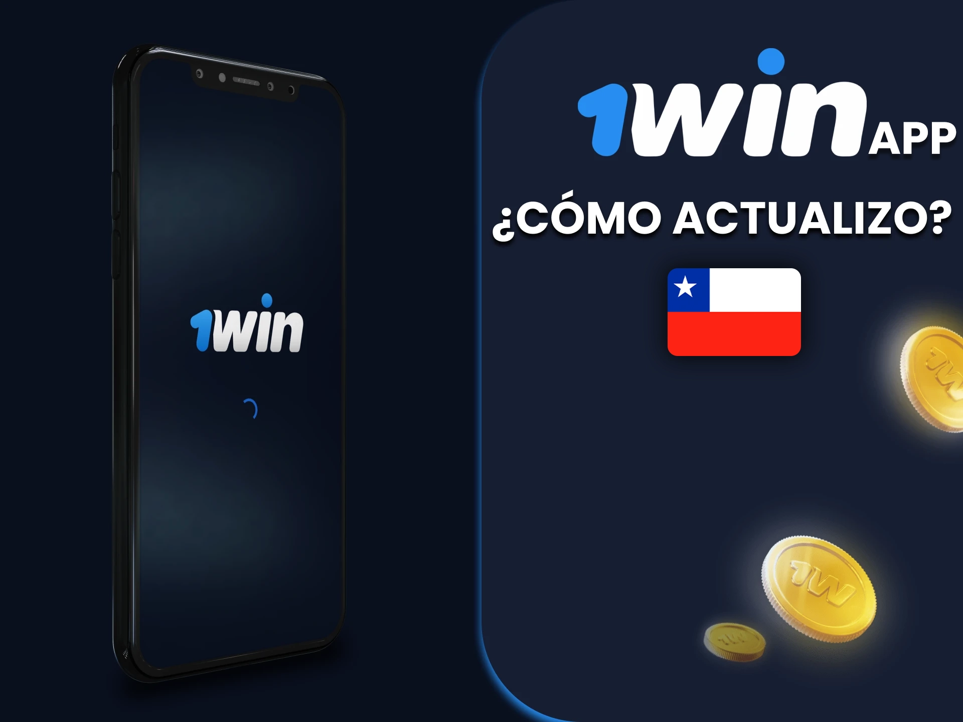 Actualiza la 1win Chile app a la última versión siguiendo nuestra guía de 4 pasos.