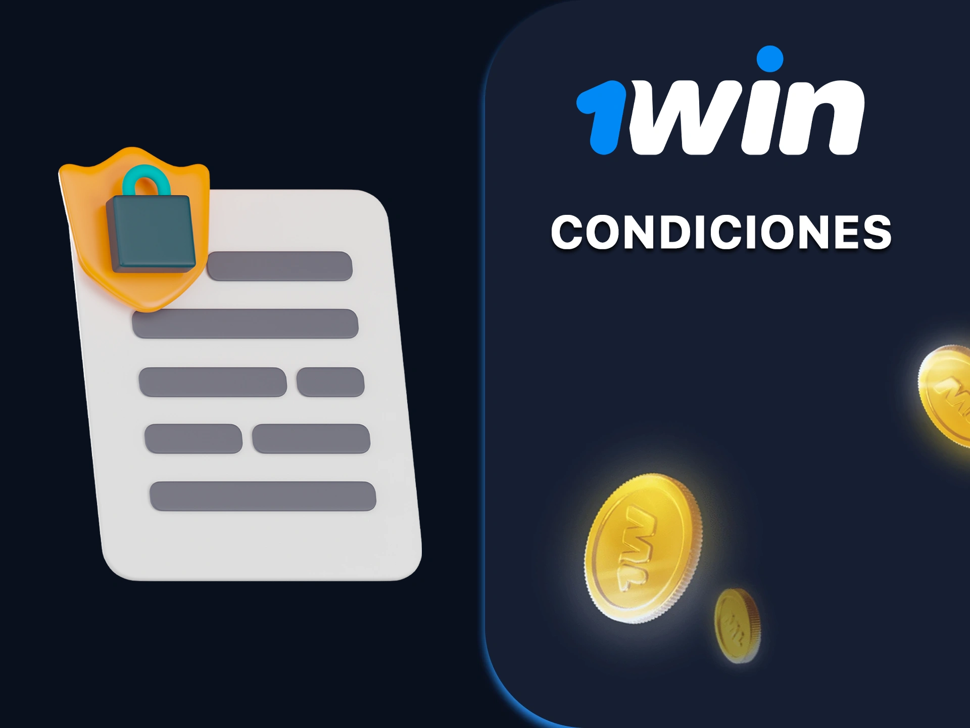 Lea y cumpla las condiciones 1win.