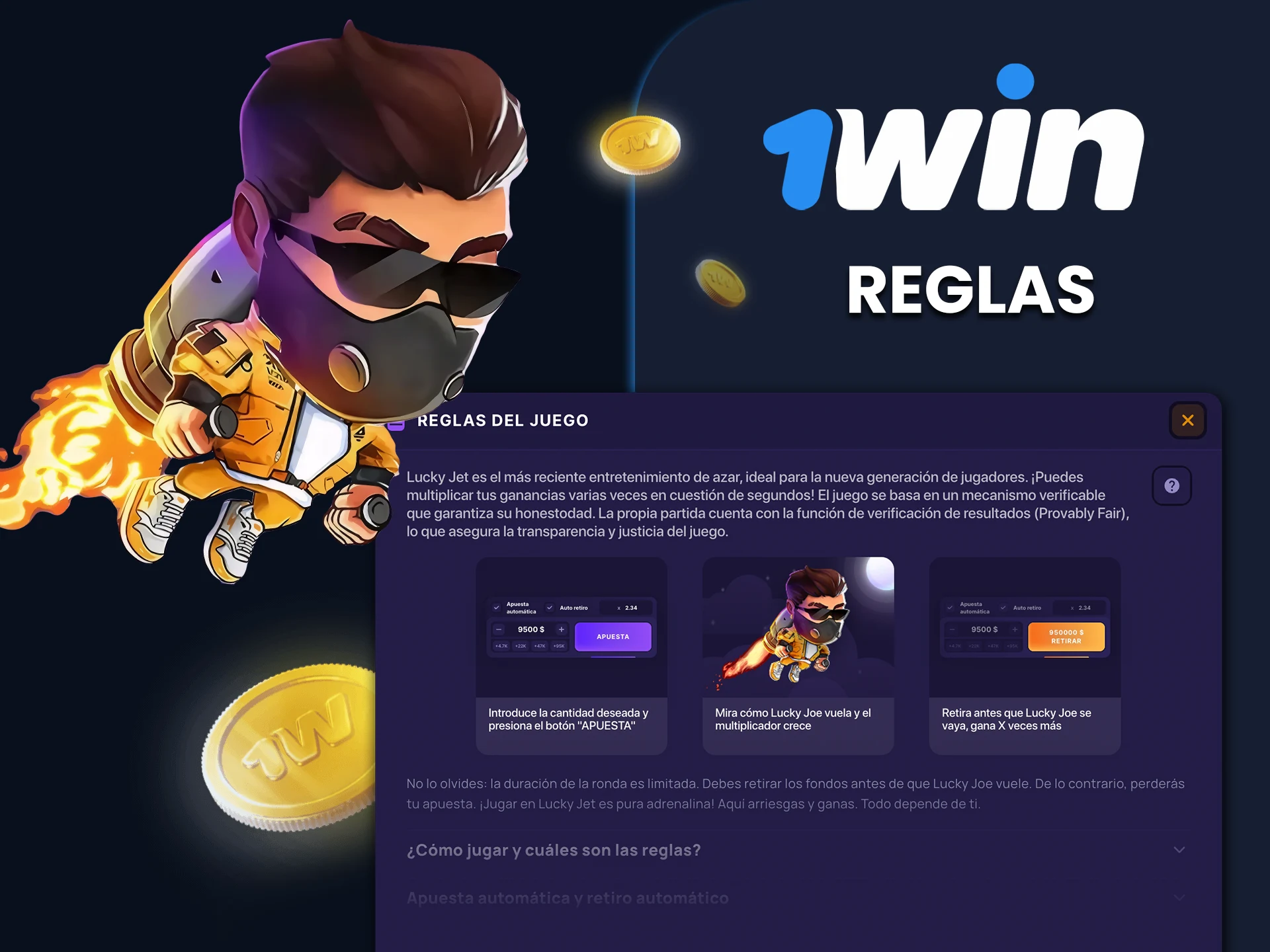 Hablamos de las reglas del juego en LuckyJet 1win en un lenguaje sencillo.